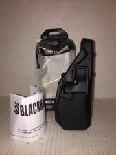 Blackhawk Taser Holster, X-26, Black, Left Handed, 44HT03BKR, Open Box