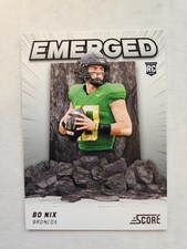 2024 Score - Emerged Bo Nix #EM-BNX (RC)
