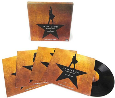 #ad Original Broadway Ca Hamilton Original Broadway Cast Recording New Vinyl LP $68.97