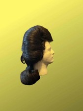 Dark Brown 1960s Style Bouffant Costume Wig