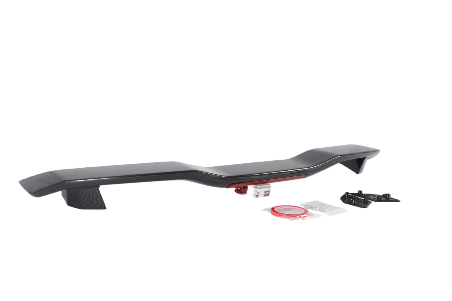 Carbon Fiber Rear Trunk Spoiler Lip Roof Tail Wing 53" For Audi R8 2008-2023