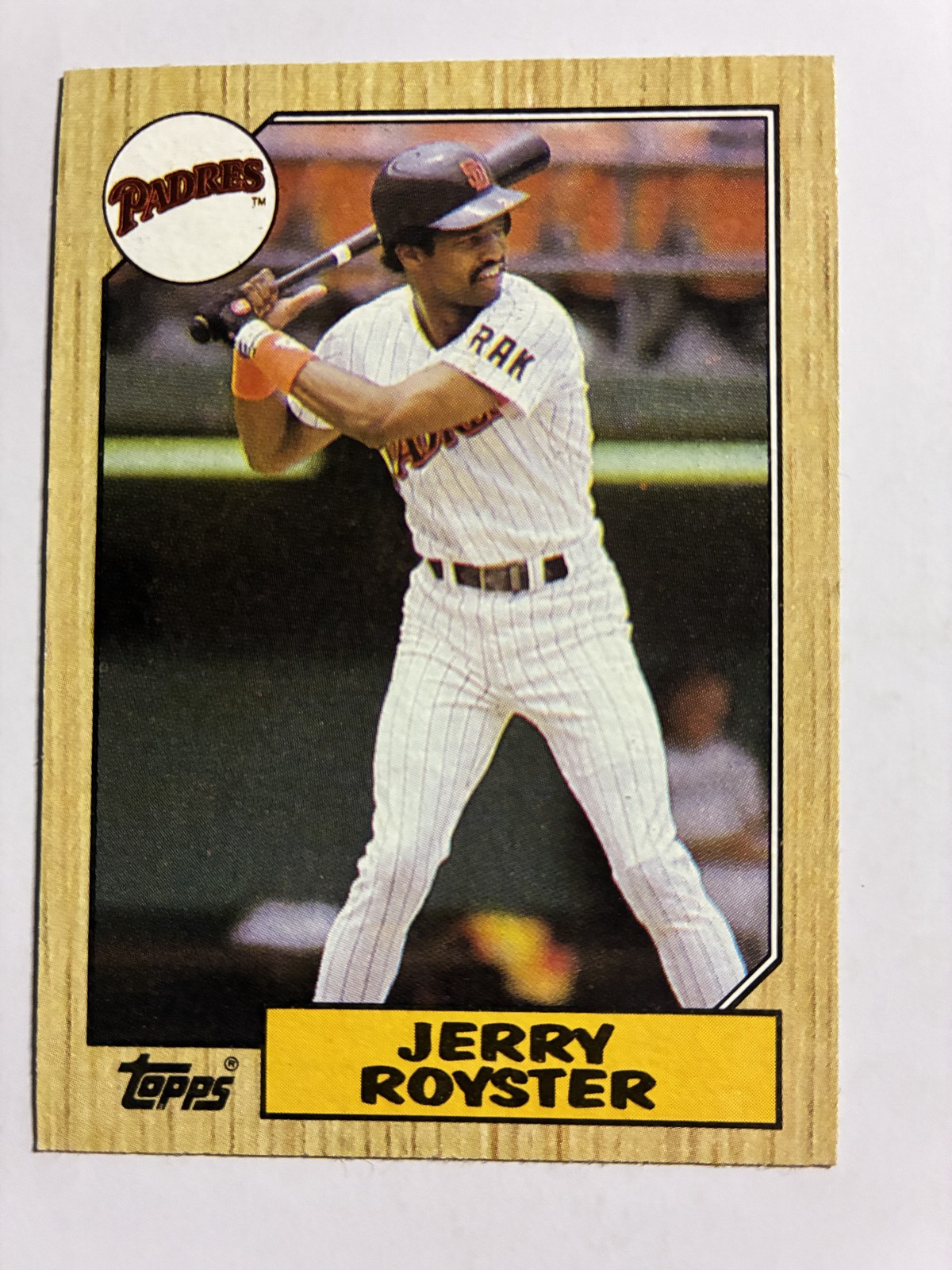 1987 Topps #403 Jerry Royster