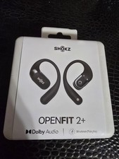 New Shokz OpenFit 2 Plus Open Ear True Wireless Earbuds - Black - T921