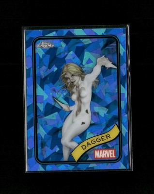 2025 Topps Chrome Sapphire Edition Marvel #63 Dagger A25
