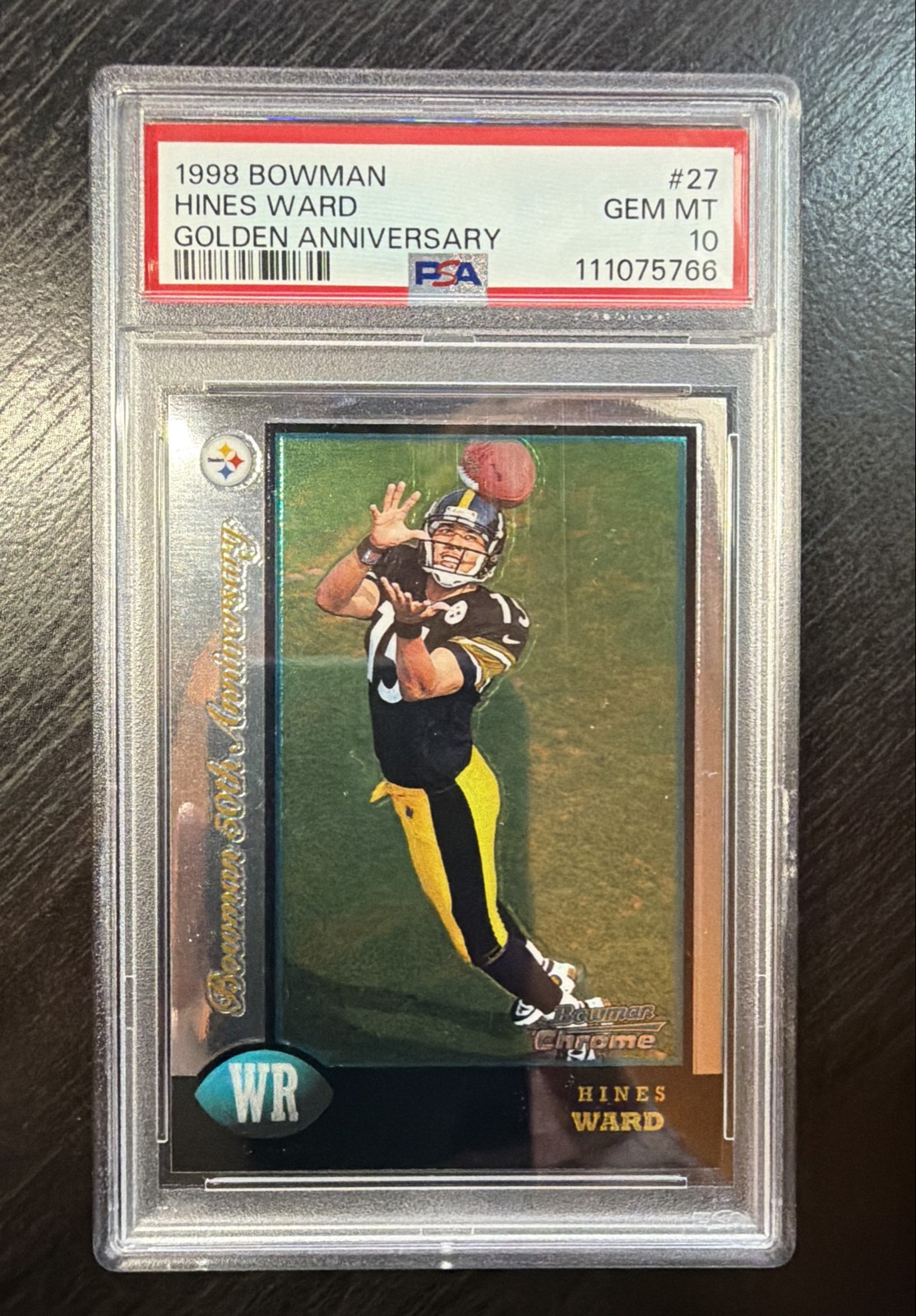 Hines Ward Bowman #27 Golden Anniversary