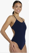 TYR Women's Standard Tyreco Solid Diamondback Swimsuit - Size XS 28 Navy