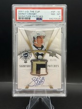 2007-08 Upper Deck The Cup Sidney Crosby Signature Patches/75 SP-SC