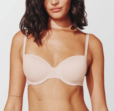 Thirdlove 36B Classic 24/7 T-Shirt Bra Memory Foam Cups NWOT Soft Pink