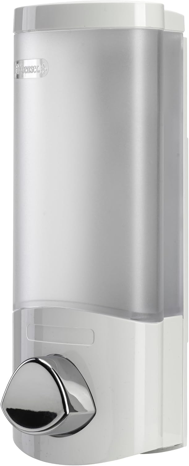 Croydex Wall Mounted Soap Dispenser - Eliminates Shower Clutter, Easy to Refill