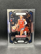 2024 Prizm Brittney Sykes #38 WNBA Washington Mystics Panini Monopoly Basketball