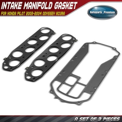 Engine Intake Manifold Gasket Set for Honda Pilot 2003 2004 Odyssey Acura MDX TL