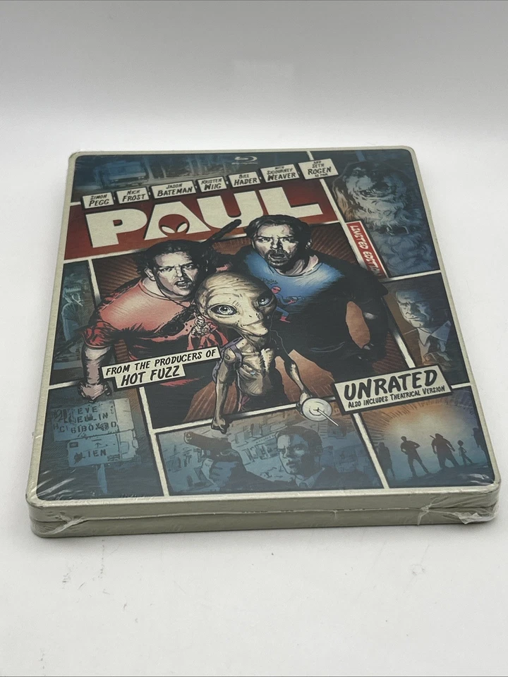 Paul: Unrated Steelbook Limited Edition (Blu-Ray & DVD 2013) New Sealed - Image 4 of 4