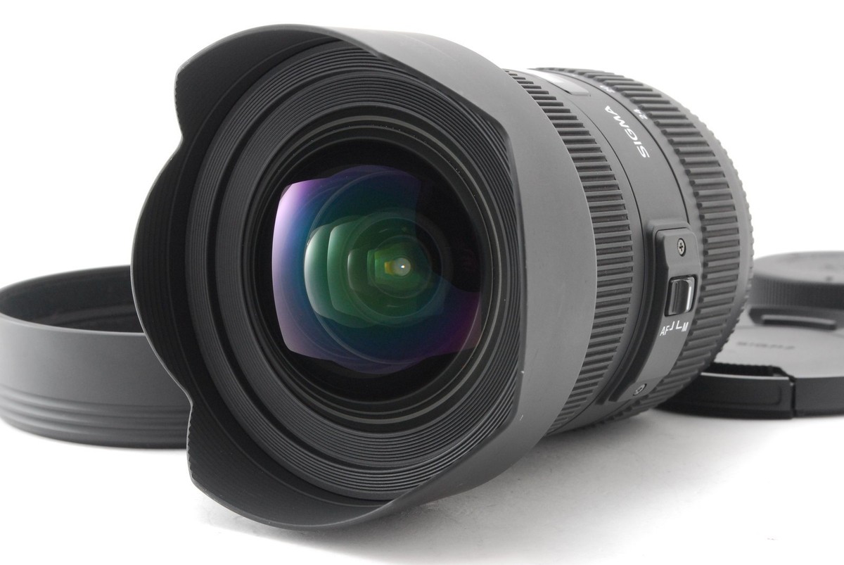 Mint SIGMA 12-24mm f/4.5-5.6 II DG HSM Wide Zoom Lens for Nikon F