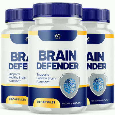 (3 Pack) Brain Defender Advanced Brain Supplement BrainDefender 180 Capsules