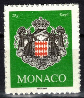 MONACO 2005 Wappen des Fürstentums postfrisch **