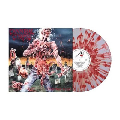 Cannibal Corpse 'Eaten Back To Life' LP Lilac Red Splatter Vinyl NEW SEALED