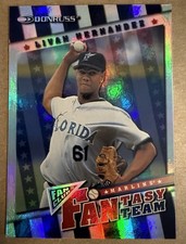 1998 Donruss - Livan Hernandez #16 Fan Club Fantasy Team Serial #d 2444/4000