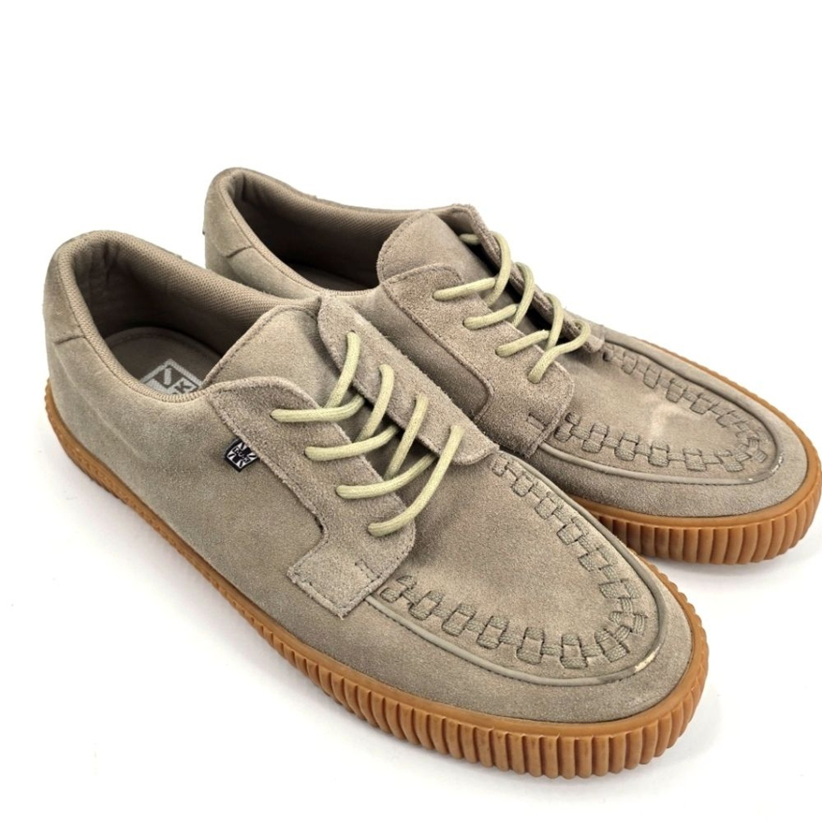 SAOLA Scarpe da uomo T.U.K rare EZC sabbia scamosciata suola gomma taglia 11