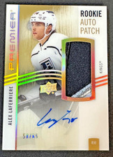 2023-24 Premier Acetate Rookie Patch Auto Gold ALEX LAFERRIERE /65 RC #AR-AL