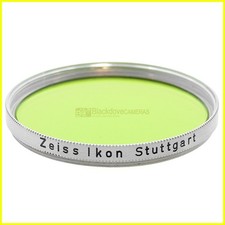 40,5mm Filtro colorato verde GR 2x Zeiss Ikon innesto a vite M40,5 green filter