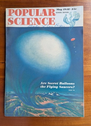 1948 Popular Science Magazine Lot 9 School Editions Vintage Science Technology