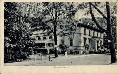 Postcard Bad Freienwalde an der Oder, Fountain Hotel, Bad Freienwalde (Oder) - 5067968
