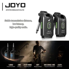 JOYO5.8GHz Wireless Guitar System Electric Guitar Transmitter Receiver 4 Channel