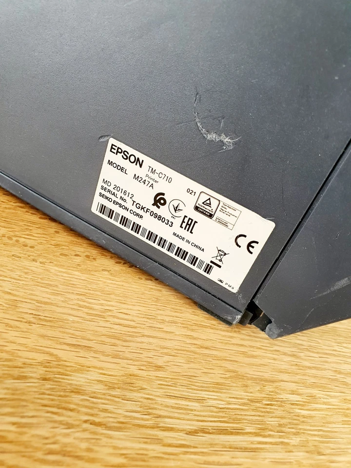 Epson TM-C710 Full Colour Inkjet Receipt Printer - Image 4 of 4