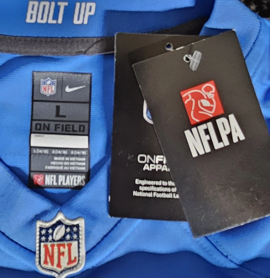 Camiseta deportiva juvenil grande de los Chargers de Los Ángeles Mike Williams Nike azul en polvo del equipo Foto 3 de 4