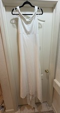 Lulus Women White Dress Size M