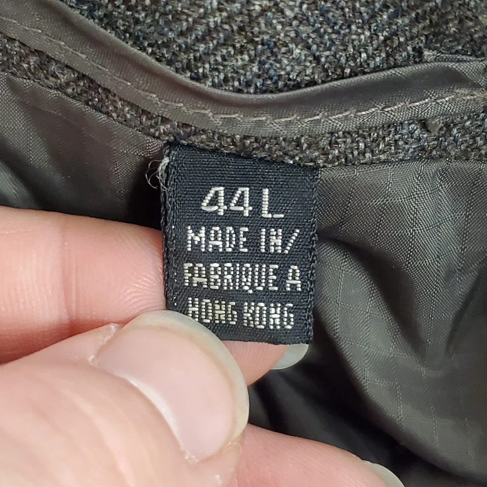 Blazer de viaje Patagonia para hombre espiga tweed talla 44L profesional formal Foto 4 de 4