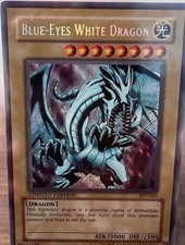 Yu-Gi-Oh Holo Blue Eyes White Dragon Limited Edition 1996 Nm   