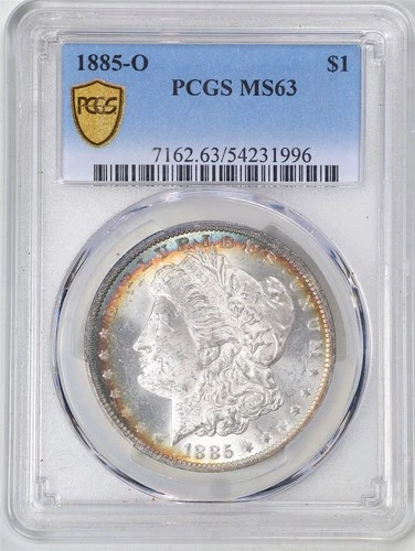 1885-O $1 Morgan Silver Dollar MS63 PCGS 54231996