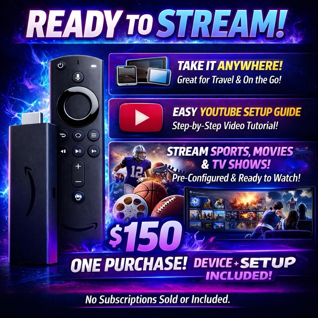 Amazon Fire TV Stick 4K Media Streamer Wi-Fi HDMI 8GB Plug & Play 2160p Fire OS