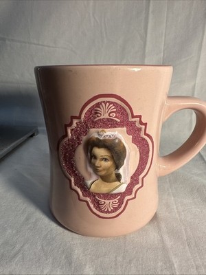 Shrek 4-D Universal Studios 2007 Dream Works Princess Fiona Mug