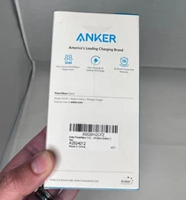 New In Box  Anker Model A2524 Power Wave Stand Wireless Phone Charger  Unopened