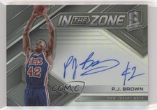 2017-18 Panini Spectra In the Zone Auto 47/99 PJ Brown #IZ-PJB Auto n0c