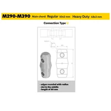 Milos Truss Conical Coupler for M290/390 Series (Set of 4)