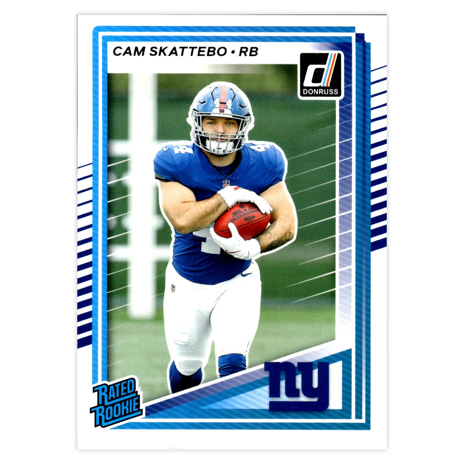 Cam Skattebo Rookie 2025 Donruss #302 New York Giants