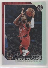 2018-19 Panini NBA Hoops Silver /199 CJ Miles #46 a3q