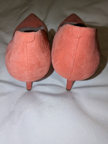 Alfani Step Flex Suede Pumps Coral Color Style name JEULES Size 8W - Picture 9 of 11