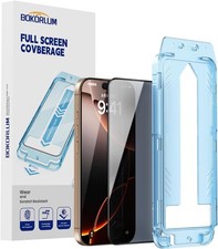 2PCS Screen Protector  Privacy for iPhone 16  iPhone 15 Matte Anti-Spy 9H 