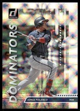 2020 Donruss Dominators Silver #11 Jorge Polanco /349 - BB