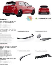 Bodykit Geeignet für Volkswagen Golf MK8 Gti 2020-2024