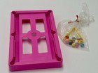 Vintage Mattel Barbie Pink Billiard Table Set w/ Pool Balls & Rack 1984 MPN 4780 — photo 1