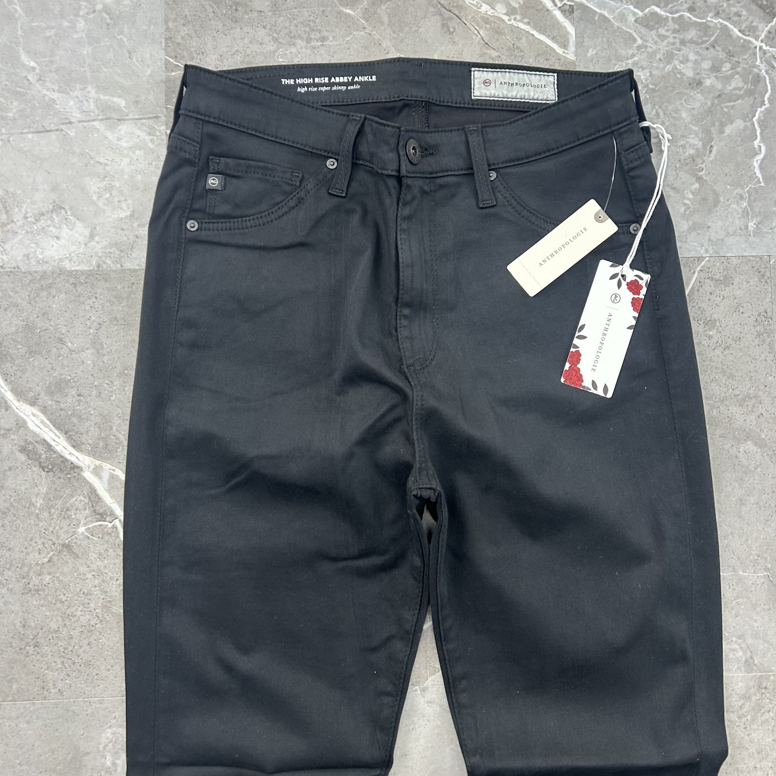 Adriano Goldschmeid Jeans Womens 27 High Rise Abbey Ankle Anthropologie AG