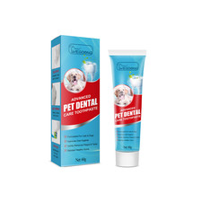 Pet Toothpaste for Dogs and Cats Safe to Swallow Freshens Breath Toothpaste