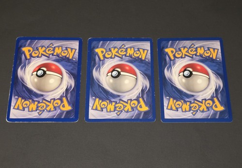 Pokemon Base Set Bulbasaur Squirtle Charmander Cartas Pokémon Originales - Imagen 4 de 4