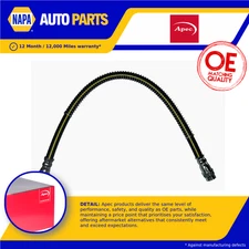 Brake Hose fits CITROEN C4 LA, Mk1 1.6D Front 04 to 11 Hydraulic 1623257080 Apec