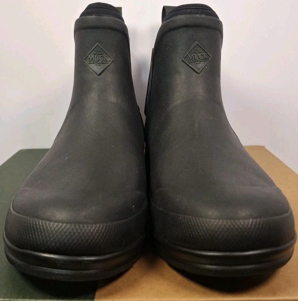 Botín al tobillo Muck Originals OAW-000 para mujer talla 11, negro Foto 2 de 4